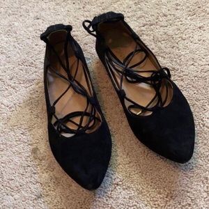 Vionic orthopedic black flats size 7